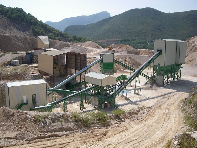 Vista de la segunda planta de tratamiento