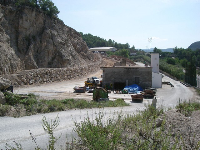 Zona de báscula y taller